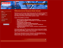 Tablet Screenshot of klempnerei-schuster.de